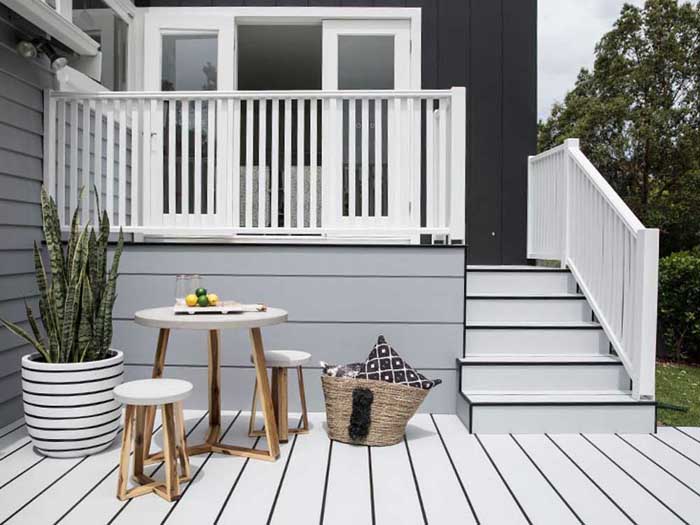 Parents' Retreat by Three Birds Renovations with HardieDeck