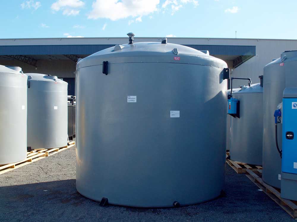 Polymaster's 13,000-litre self-bunded storage tank