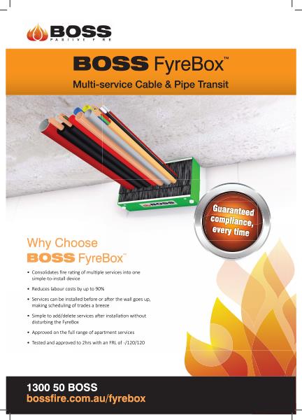 BOSS Fire & Safety Fyrebox brochure