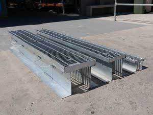 Trench grates