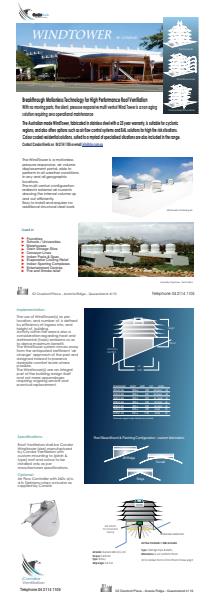 Windtower Industrial Brochure