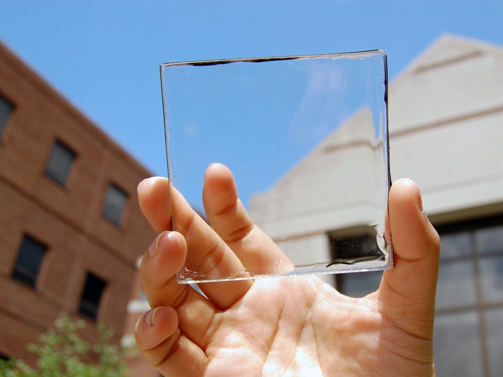 According to researchers at Michigan State University (MSU), transparent solar windows could become a massive source of electricity if they were to be adopted across the entire built environment. Image:&nbsp;Michigan State University
