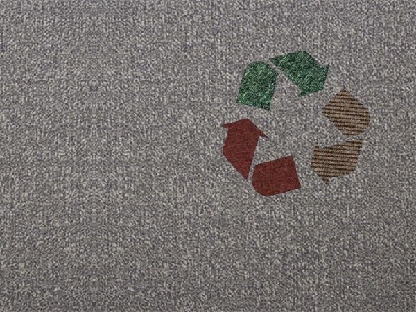 Above Left&rsquo;s rEcover program extends the product life of modular carpet tiles post-customer through reuse
