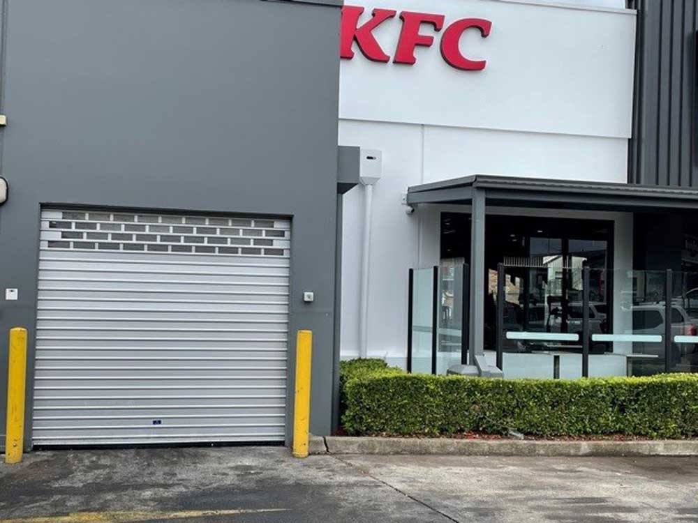 Series 2 security shutters at KFC, Sans Souci