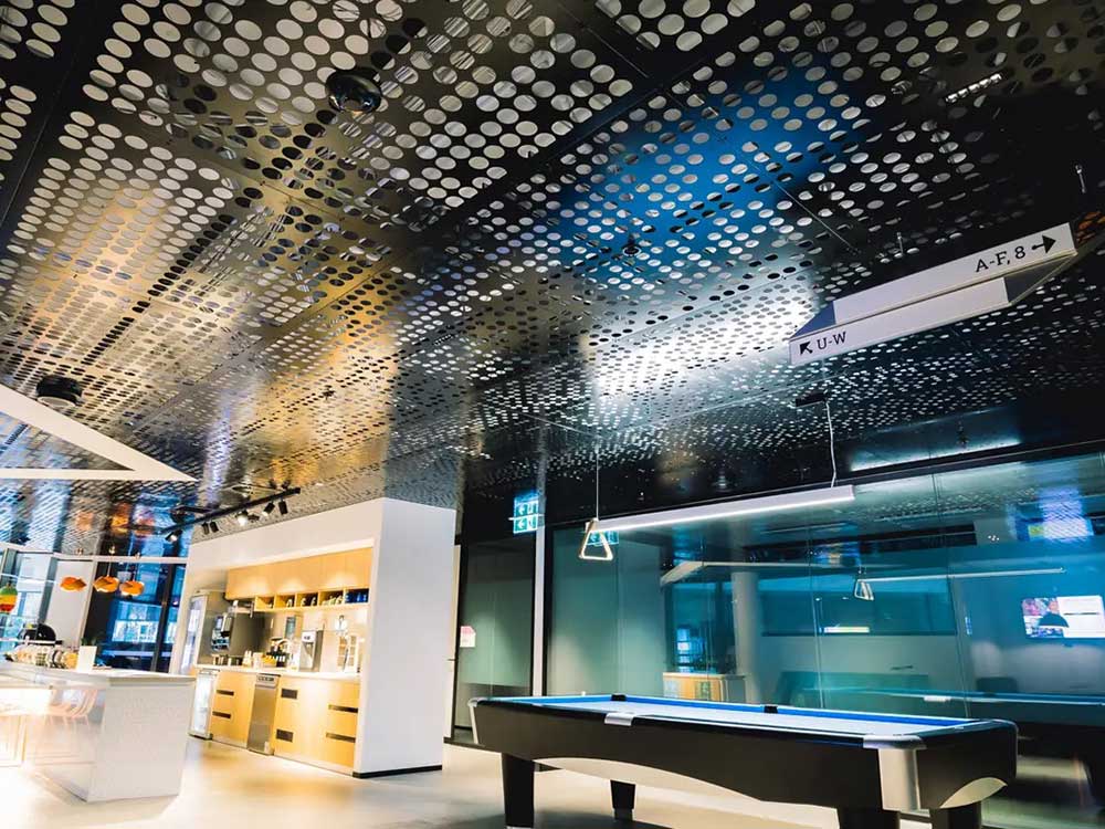 Metal ceilings 