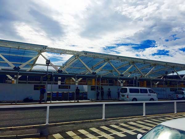 Nadi international airport in Fiji
