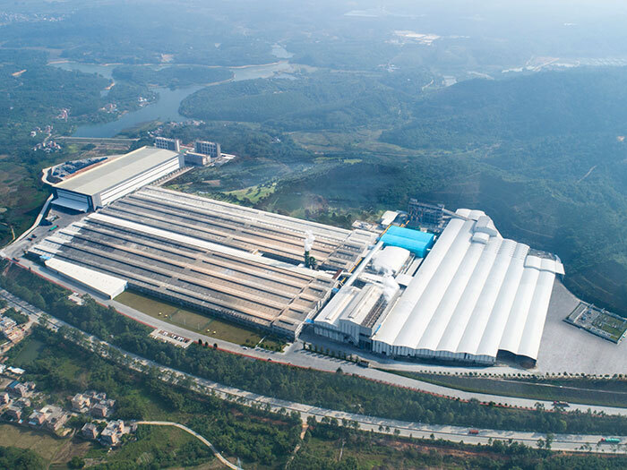 Kaolin Tiles Factory Aerial