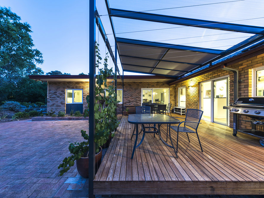 The very fact that this old, poorly-designed, energy-guzzling house was renovated, instead of being demolished and replaced is a win for sustainable building. Image: Supplied
