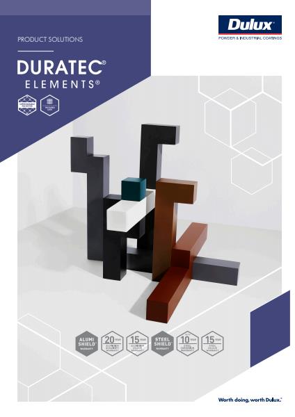 Dulux Powders Duratec Elements Brochure