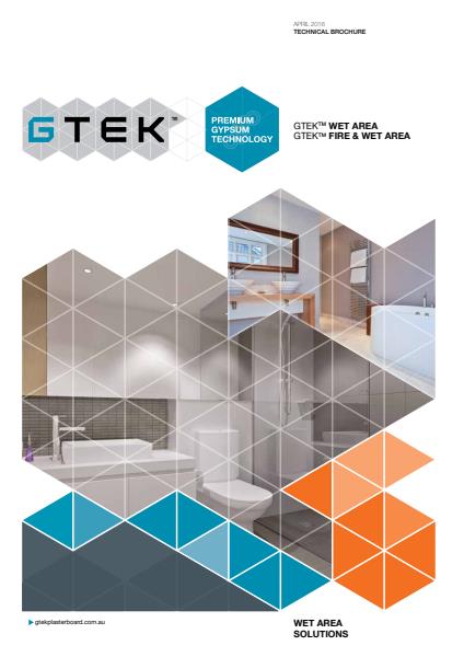 GTEK Fire & Wet Area Solutions Technical Brochure