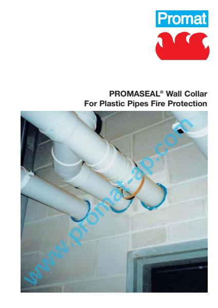 PromaSeal Wall Collar flyer