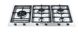 Smeg PSA906-4 classic aesthetic gas cooktop 