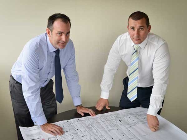 Andrew Lee, Chief Executive Officer (left) and Chris O&rsquo;Sullivan, Chief Financial Officer (right), Wormald
