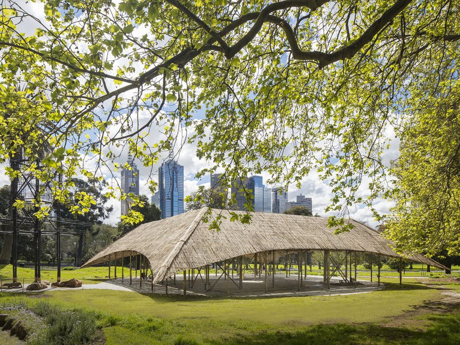 For the last two years Mpavilion has offered a four-month program of talks, workshops, performances and installations between the months of October and February. Photography by John Gollings
