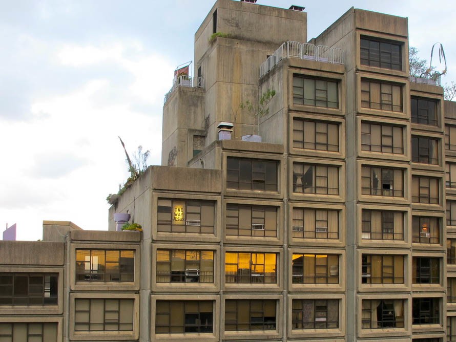 The heritage significance of Sirius, which was completed in 1980, lies both in its architectural design and in its connection to Sydney&rsquo;s social housing history. &nbsp;Image: The Conversation
