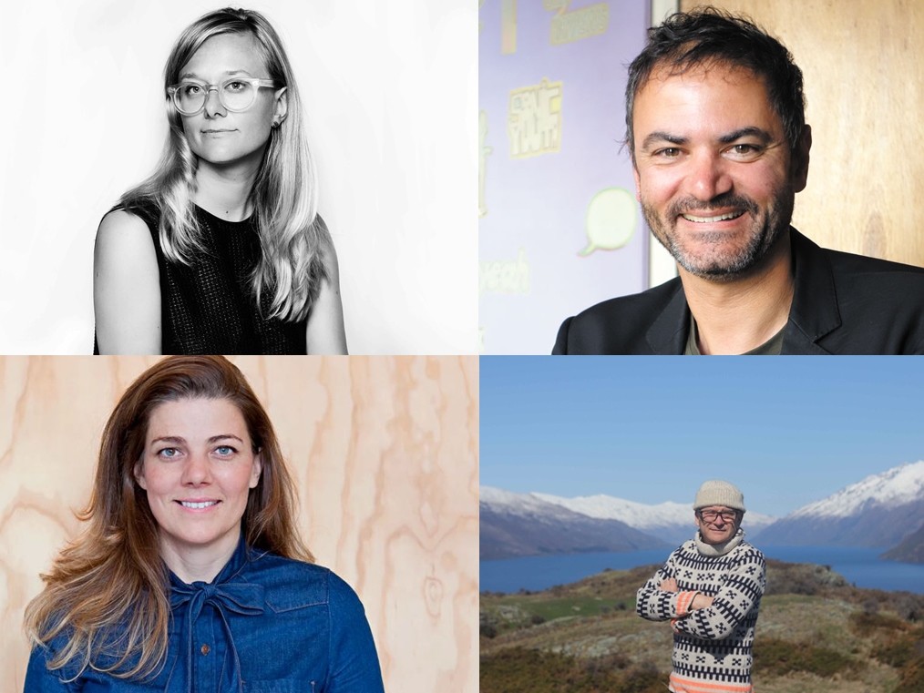 Clockwise from left: Adele Winteridge, Foolscap Studio; Peter Malatt, 6 Degrees; Timothy Hill, Partners Hill; Clare Cousins, Clare Cousins Architects

