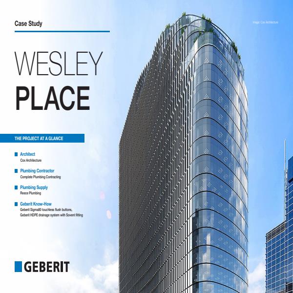 Case Study: Sigma80 and Geberit Sovent at Wesley Place