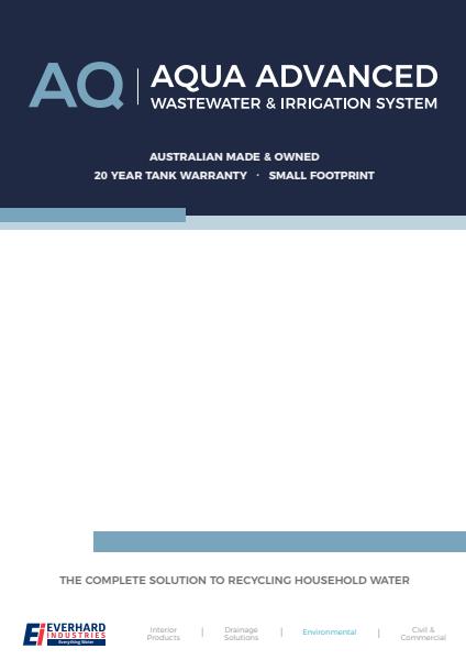 Aqua Advanced Wastewater Brochure