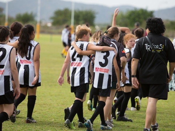 The Garbutt Magpies Cup uses sport as a vehicle to promote messages of resilience, strength and connectedness to kids

