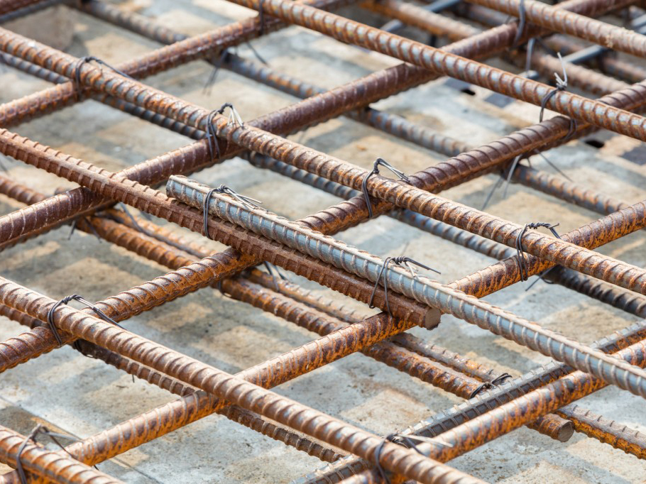 A new method for replacing steel mesh used in concrete reinforcement with recycled plastic has been developed by engineering firm Fibercon in conjunction with researchers from Queensland&rsquo;s James Cook University. Image: BN Products

