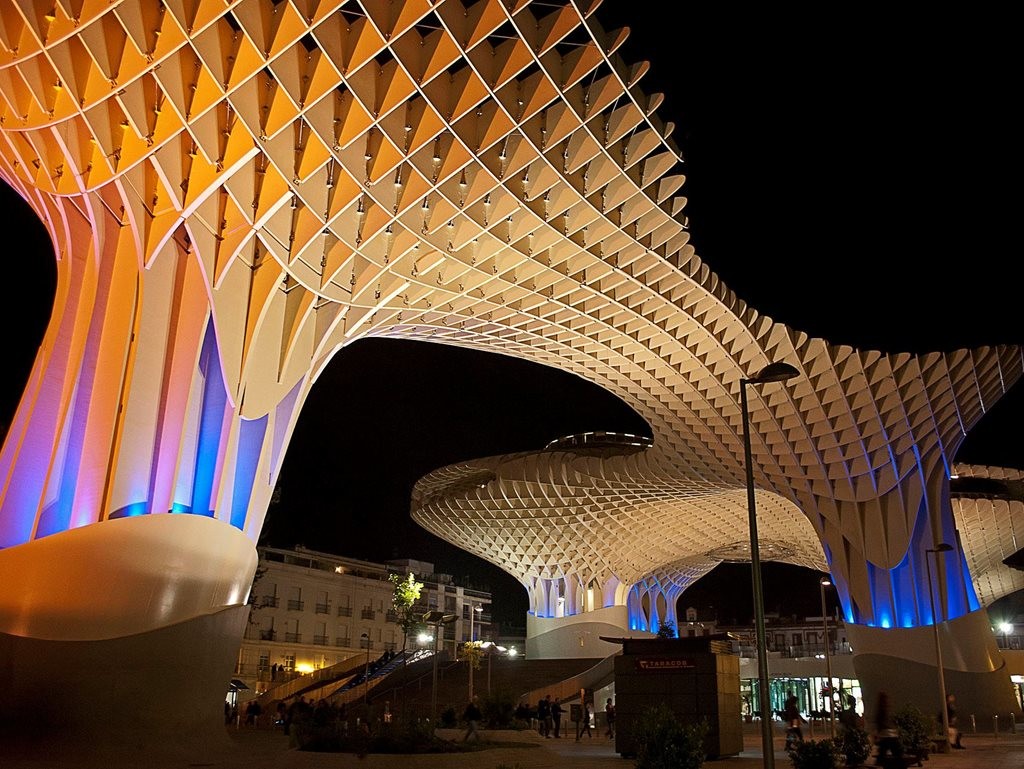 The Metropol Parasol in Sevilla, Spain. Image: Wikipedia