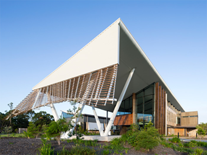 University of Wollongong’ Sustainable Buildings Research Centre in Fairy Meadows, NSW 