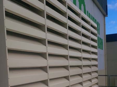 Flexshield&#39;s acoustic louvres
