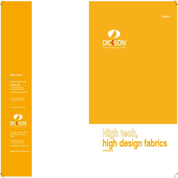 High Tech, High Design Fabrics