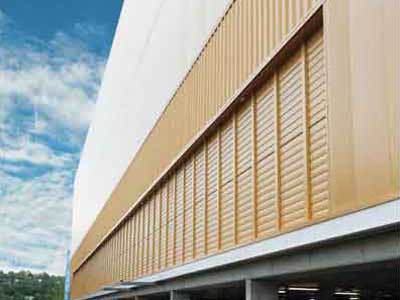 Gold Coast Sports and Leisure Centre featuring EBSA&rsquo;s louvres
