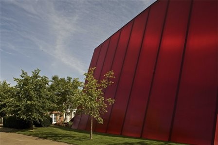 Serpentine Gallery Pavilion 2010, designed by Jean Nouvel. ©Ateliers Jean Nouvel. Photograph: John Offenbach.