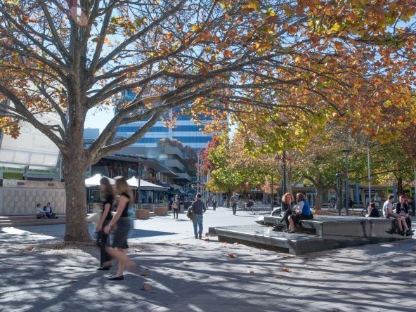 School students have been asked to imagine a refreshed Garema Place in Canberra, Image: In The City Canberra