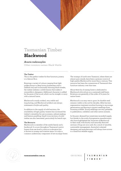 Blackwood Info Sheet