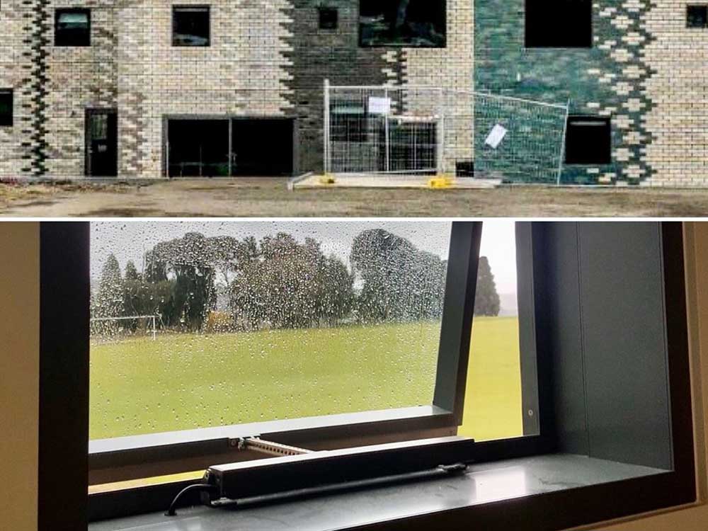 EBSA's awning windows at Geelong College Junior School 