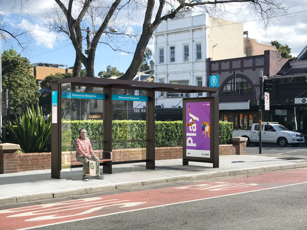 city of sydney street furniture rollout bus shelter