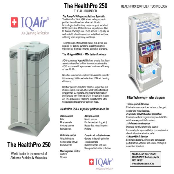HealthPro® 250 Product Brochure