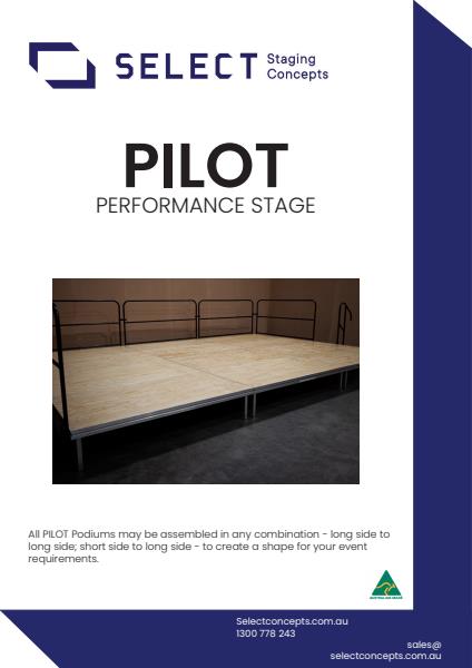 Select Staging Concepts Pilot Assembly Brochure