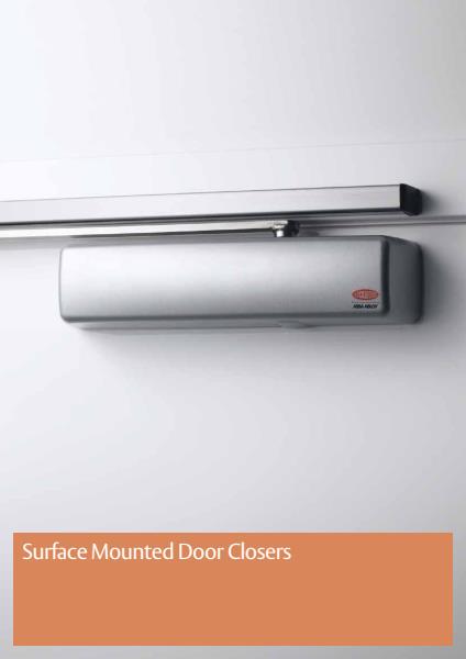 Surface Mounted Door Closer Product Brochure