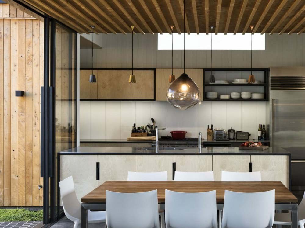 Birch S/BB Select plywood in the Auckland home
