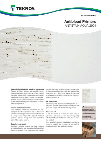Antistain Aqua brochure