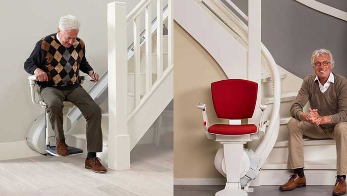 Straight stairlifts or curved stairlifts
