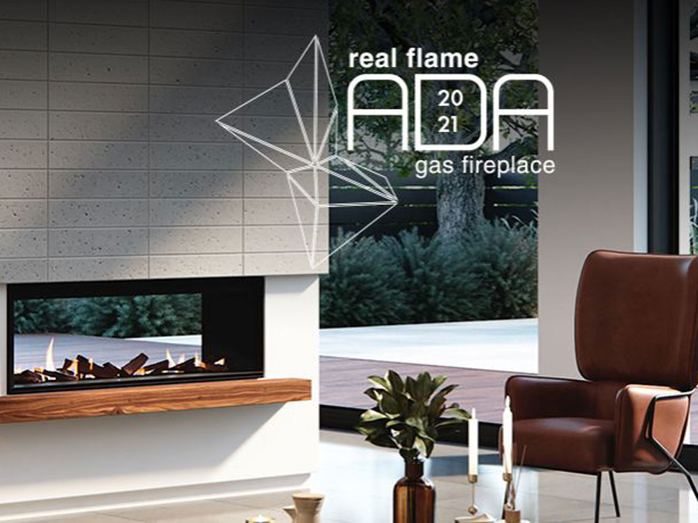 2021 Real Flame Architectural Design Award for Gas Fireplace
