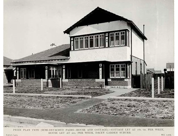 A competition is run and won by Samuel George Thorp, a young architect with both good and bad outcomes. On the up he was made a partner with James Peddle (and later H. Ernest Walker) to form Peddle Thorp and Walker, now PTW architects. On the down he was victim of Australia's national pastime of holding architectural competitions, and then ignoring the winner, stealing the ideas and bastardising the outcome.