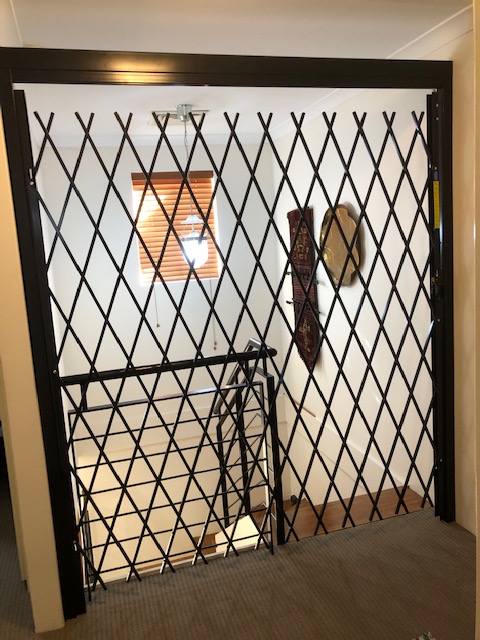 Expanding security Grille to Stairwell Application