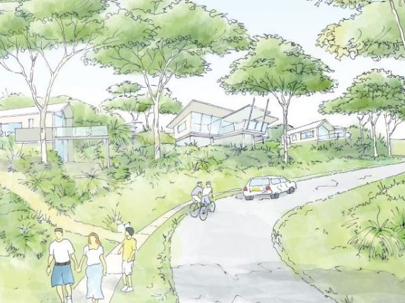 If approved, the Noonamah Ridge Estate project would provide up to 4,200 residential lots, a new local town centre and associated services and infrastructure
