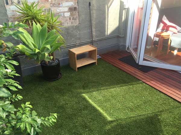 Regular maintenance is still important to keep synthetic turf in optimum condition
