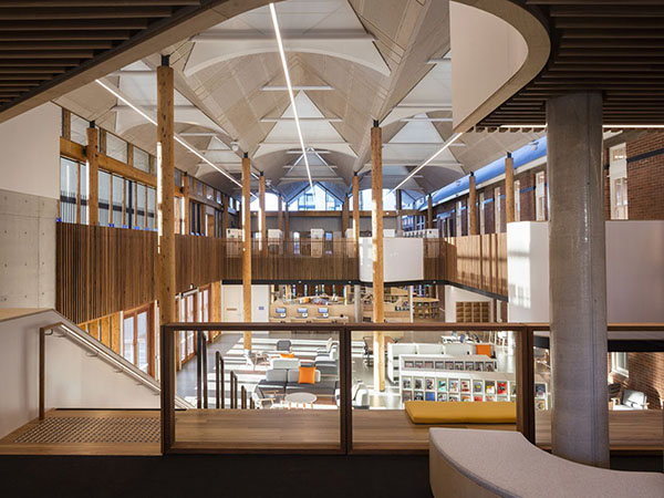 Marrickville Library picked up three awards - winner of the NSW Premier’s Prize, the Milo Dunphy Award for Sustainable Architecture and the award for Public Architecture.