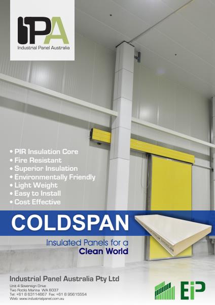 Insulated Wall And Ceiling Panels For Cold Storage From