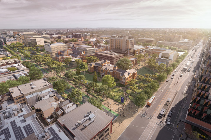 hassell estate master plan UoM
