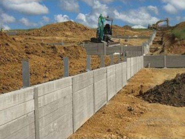 Concrib sleeper walls used in NSW development | Architecture & Design