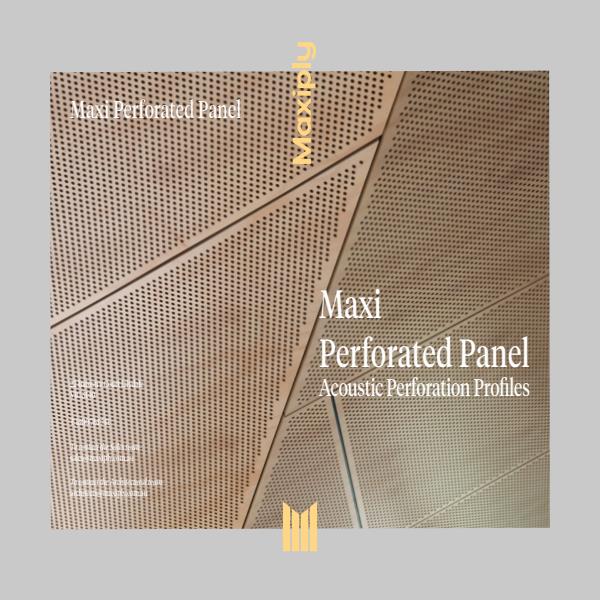 Maxiply Maxi Perforated Panel Product Brochure